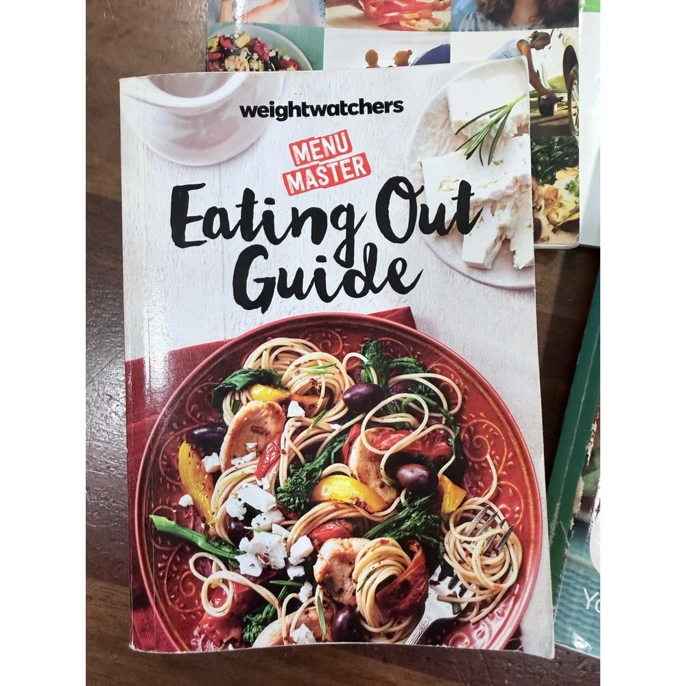 Weight Watchers 8pc set Beyond the Scale Plan Guide What to Eat Eating Out Guide